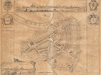 A collection of 5 framed antique maps - afbeelding 12 van  16