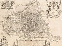 A collection of 5 framed antique maps - afbeelding 15 van  16