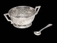 A collection of english silverware, h 3 - 11 cm, total weight: ca 1060 g - afbeelding 9 van  13