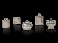 A collection of english silverware, h 3 - 11 cm, total weight: ca 1060 g - afbeelding 11 van  13