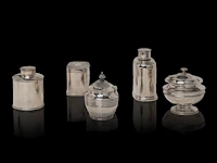 A collection of english silverware, h 3 - 11 cm, total weight: ca 1060 g - afbeelding 13 van  13