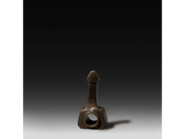 A collection of etchings and a bronze sculpture on the phallic theme by hubert minnebo (1940), h 13,5 cm (the bronze) - afbeelding 7 van  7