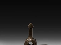 A collection of etchings and a bronze sculpture on the phallic theme by hubert minnebo (1940), h 13,5 cm (the bronze) - afbeelding 7 van  7