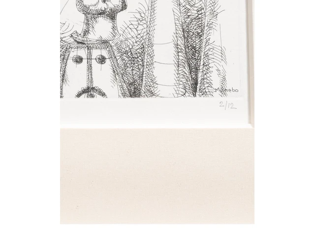 A collection of etchings, etching plates and one drawing (10) - afbeelding 2 van  40