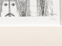 A collection of etchings, etching plates and one drawing (10) - afbeelding 2 van  40