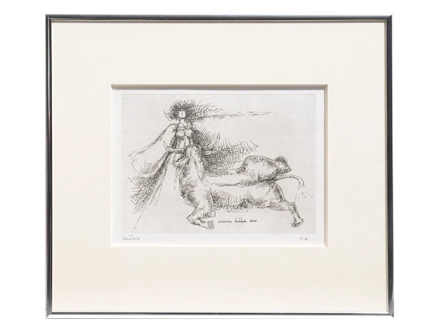 A collection of etchings, etching plates and one drawing (10) - afbeelding 4 van  40