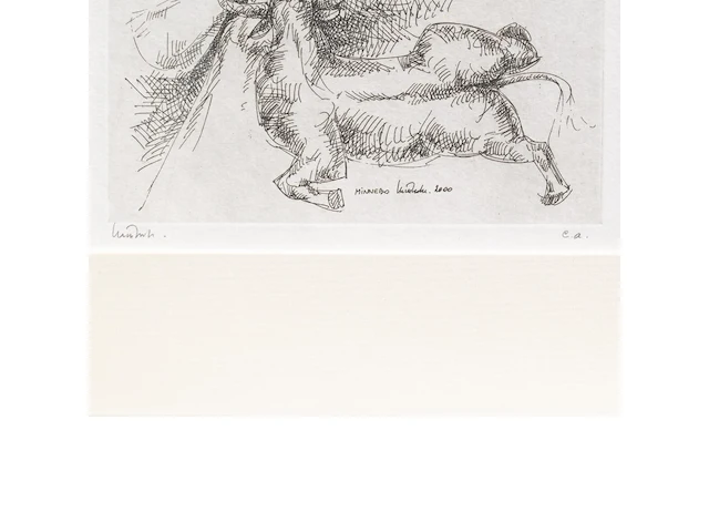 A collection of etchings, etching plates and one drawing (10) - afbeelding 6 van  40