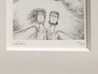 A collection of etchings, etching plates and one drawing (10) - afbeelding 10 van  40