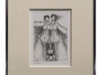A collection of etchings, etching plates and one drawing (10) - afbeelding 13 van  40