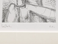 A collection of etchings, etching plates and one drawing (10) - afbeelding 24 van  40