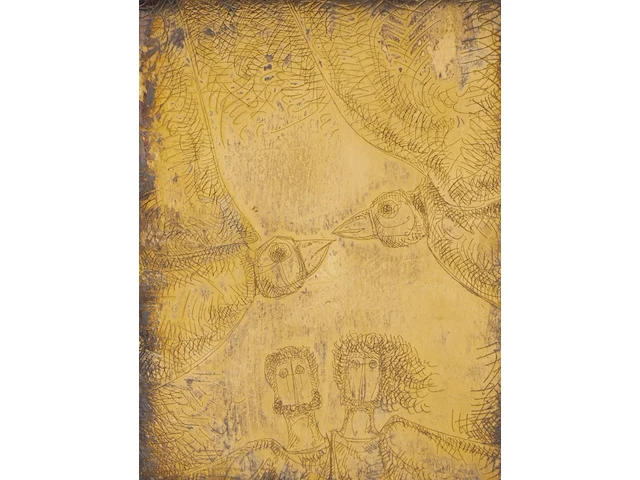 A collection of etchings, etching plates and one drawing (10) - afbeelding 26 van  40