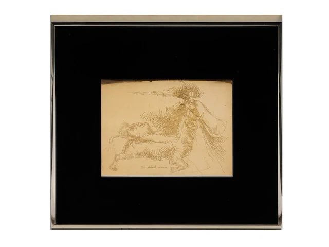 A collection of etchings, etching plates and one drawing (10) - afbeelding 32 van  40