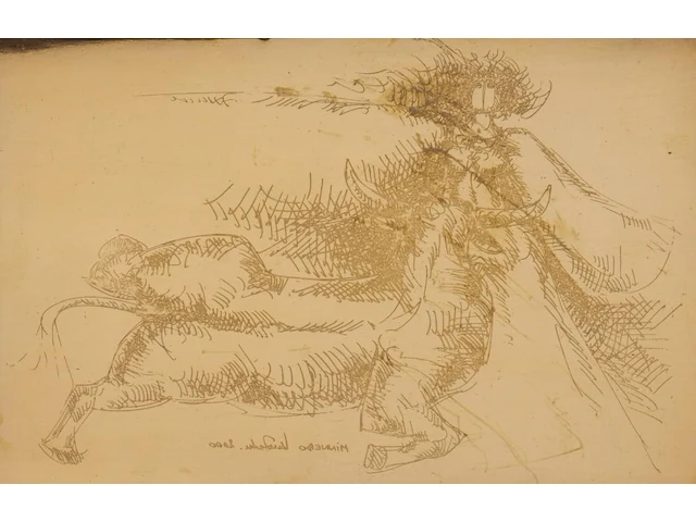 A collection of etchings, etching plates and one drawing (10) - afbeelding 33 van  40