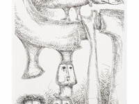 A collection of etchings, etching plates and one drawing (10) - afbeelding 37 van  40