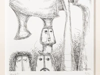 A collection of etchings, etching plates and one drawing (10) - afbeelding 39 van  40