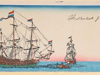A collection of modern reprints of japanese nagasaki ukiyo-e, 20thc 41 x 54.5 cm. (16.14 x 21.46 in.) - afbeelding 2 van  16