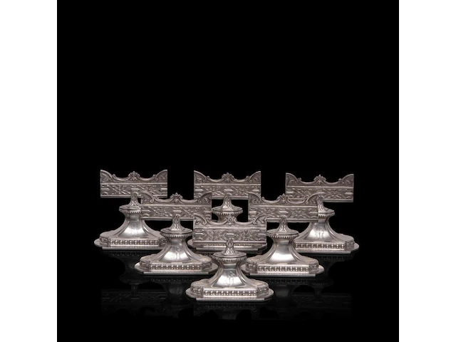 A collection of silver tableware, german hallmarks (1888-present), 800/000, total weight: 18.072 g - afbeelding 16 van  77