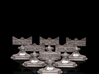 A collection of silver tableware, german hallmarks (1888-present), 800/000, total weight: 18.072 g - afbeelding 16 van  77