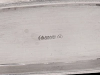 A collection of silver tableware, german hallmarks (1888-present), 800/000, total weight: 18.072 g - afbeelding 62 van  77