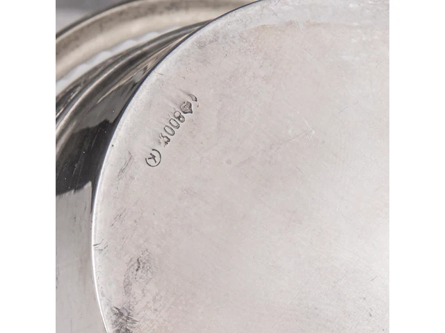 A collection of silver tableware, german hallmarks (1888-present), 800/000, total weight: 18.072 g - afbeelding 75 van  77