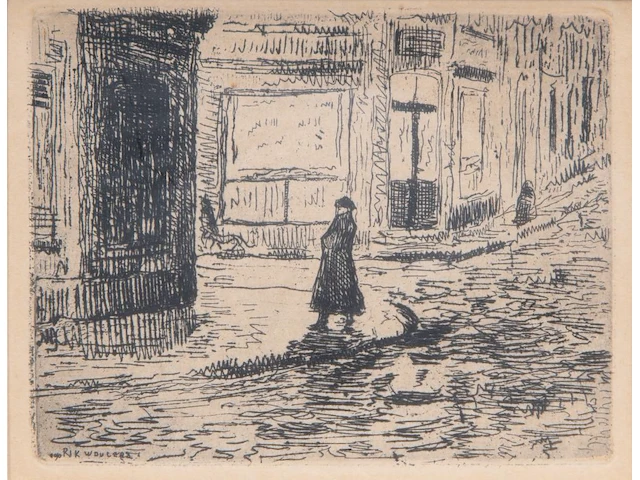 A collection of three framed etchings by rik wouters (1882-1916) - afbeelding 5 van  12