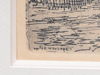 A collection of three framed etchings by rik wouters (1882-1916) - afbeelding 8 van  12