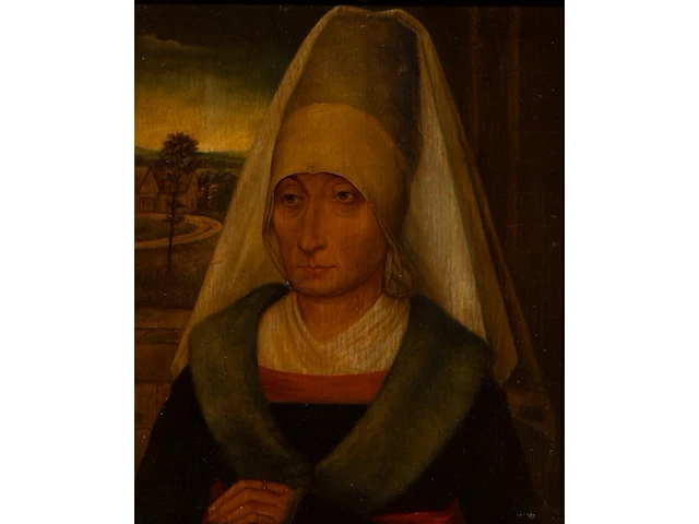 A collection of two copies after hans memling, and one after rogier van der weyden, oil on panel memling 30 x 25 cm. (11.81 x 9.83 in.), van der weyden 26 x 20.5 cm. (10.24 x 8.07 in.) - afbeelding 3 van  10