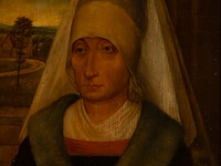 A collection of two copies after hans memling, and one after rogier van der weyden, oil on panel memling 30 x 25 cm. (11.81 x 9.83 in.), van der weyden 26 x 20.5 cm. (10.24 x 8.07 in.) - afbeelding 3 van  10