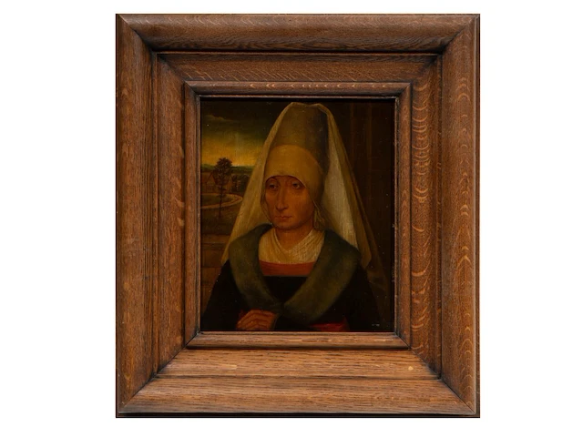 A collection of two copies after hans memling, and one after rogier van der weyden, oil on panel memling 30 x 25 cm. (11.81 x 9.83 in.), van der weyden 26 x 20.5 cm. (10.24 x 8.07 in.) - afbeelding 4 van  10