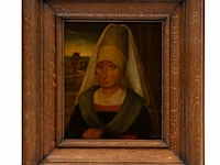 A collection of two copies after hans memling, and one after rogier van der weyden, oil on panel memling 30 x 25 cm. (11.81 x 9.83 in.), van der weyden 26 x 20.5 cm. (10.24 x 8.07 in.) - afbeelding 4 van  10