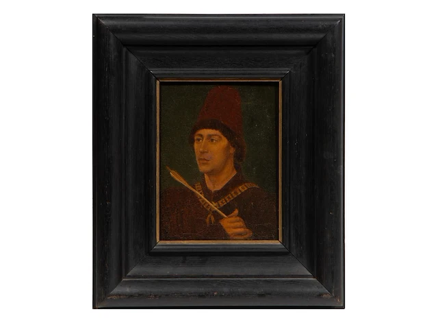 A collection of two copies after hans memling, and one after rogier van der weyden, oil on panel memling 30 x 25 cm. (11.81 x 9.83 in.), van der weyden 26 x 20.5 cm. (10.24 x 8.07 in.) - afbeelding 10 van  10