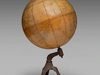 A copernican armillary sphere and two matching vintage globes the sphere: 60 cm. (23.62 in.), tallest globe: 55 cm. (21.64 in.) - afbeelding 16 van  18