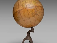 A copernican armillary sphere and two matching vintage globes the sphere: 60 cm. (23.62 in.), tallest globe: 55 cm. (21.64 in.) - afbeelding 17 van  18