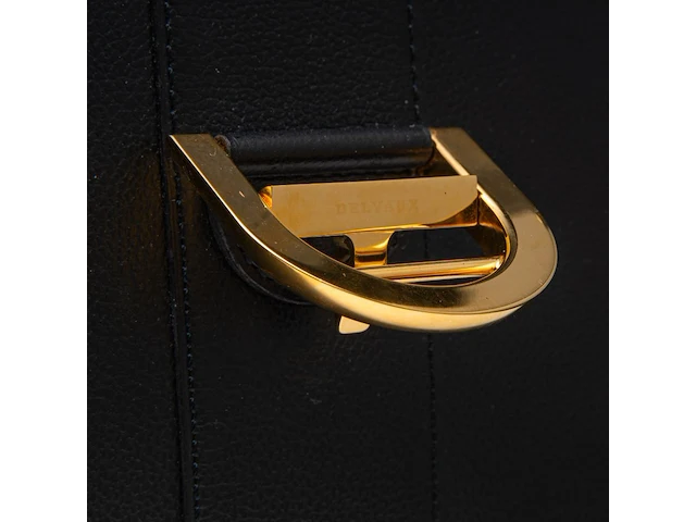 A delvaux brillant gm jumping noir handbag, h 24 - w 33 - d 14 cm - afbeelding 2 van  13