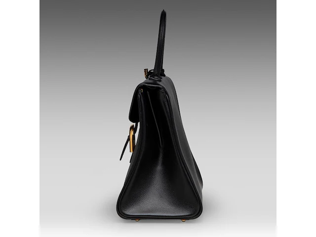 A delvaux brillant gm jumping noir handbag, h 24 - w 33 - d 14 cm - afbeelding 11 van  13