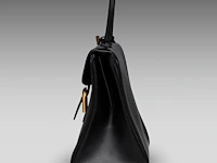 A delvaux brillant gm jumping noir handbag, h 24 - w 33 - d 14 cm - afbeelding 11 van  13