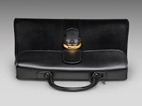 A delvaux brillant gm jumping noir handbag, h 24 - w 33 - d 14 cm - afbeelding 12 van  13