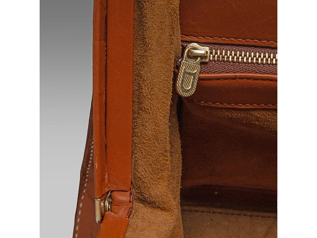 A delvaux classico pm handbag in cordoba fauve leather 22 x 28.5 x 13 cm. (8.66 x 11.22 x 5.12 in.) - afbeelding 3 van  13