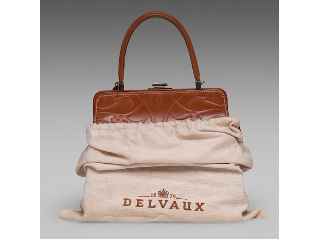 A delvaux classico pm handbag in cordoba fauve leather 22 x 28.5 x 13 cm. (8.66 x 11.22 x 5.12 in.) - afbeelding 4 van  13