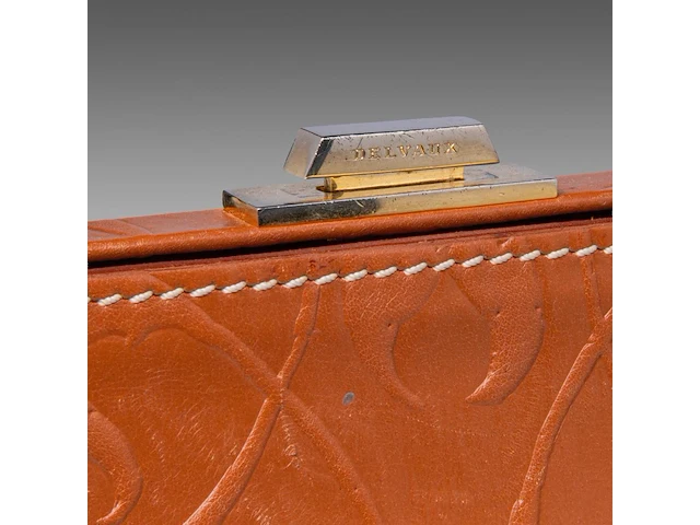 A delvaux classico pm handbag in cordoba fauve leather 22 x 28.5 x 13 cm. (8.66 x 11.22 x 5.12 in.) - afbeelding 5 van  13