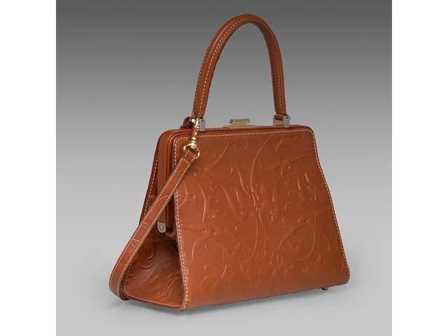 A delvaux classico pm handbag in cordoba fauve leather 22 x 28.5 x 13 cm. (8.66 x 11.22 x 5.12 in.) - afbeelding 6 van  13