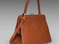 A delvaux classico pm handbag in cordoba fauve leather 22 x 28.5 x 13 cm. (8.66 x 11.22 x 5.12 in.) - afbeelding 6 van  13