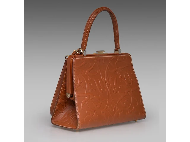 A delvaux classico pm handbag in cordoba fauve leather 22 x 28.5 x 13 cm. (8.66 x 11.22 x 5.12 in.) - afbeelding 7 van  13