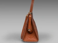 A delvaux classico pm handbag in cordoba fauve leather 22 x 28.5 x 13 cm. (8.66 x 11.22 x 5.12 in.) - afbeelding 8 van  13