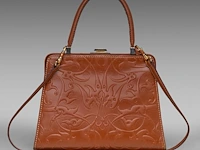 A delvaux classico pm handbag in cordoba fauve leather 22 x 28.5 x 13 cm. (8.66 x 11.22 x 5.12 in.) - afbeelding 9 van  13