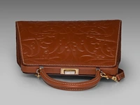 A delvaux classico pm handbag in cordoba fauve leather 22 x 28.5 x 13 cm. (8.66 x 11.22 x 5.12 in.) - afbeelding 11 van  13