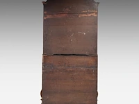 A fine dutch rococo marquetry secretary cabinet, 18thc 226 x 115 x 60 cm. (88.98 x 45.28 x 23.62 in.) - afbeelding 4 van  6