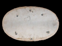 A fine mughal architectural miniature, watercolour on ivory, 19thc, 20,5 cm x 13 cm - 300g (+) - afbeelding 2 van  2