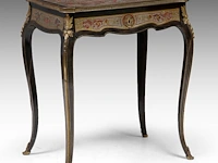 A fine napoleon iii boulle work lady's dressing table, late 19thc 72 x 63 x 45 cm. (28.35 x 24.80 x 17.71 in.)