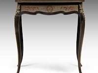 A fine napoleon iii boulle work lady's dressing table, late 19thc 72 x 63 x 45 cm. (28.35 x 24.80 x 17.71 in.) - afbeelding 2 van  8
